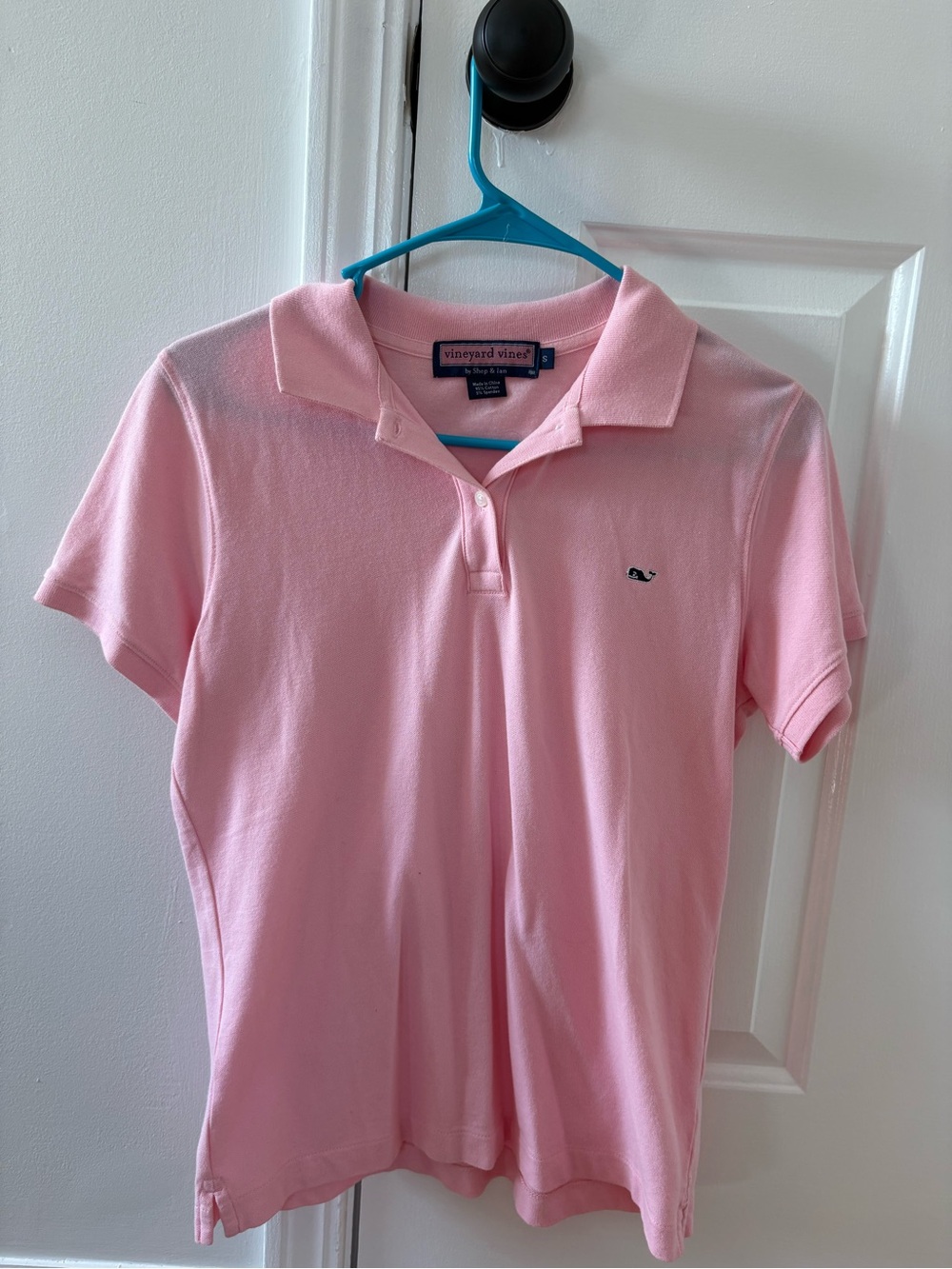 Vineyard Vines Soft Pink Polo Shirt